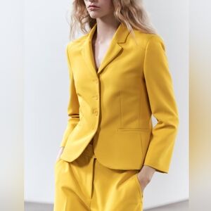 Zara ZW Limited Collection Pocket Blazer